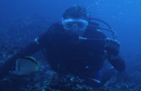 Scuba diving Galapagos island